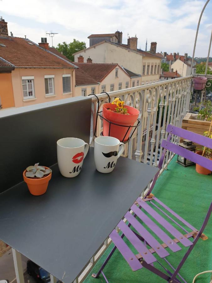 Ferienwohnung Le Cosy- Croix Rousse Lyon Exterior foto